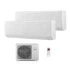 DAITSU - Conjunto DSM-9KIDB(W) + DSM-12KIDB(W) + DOSM-18KIDB-2(W) multisplit Air 2x1 ASD912K11I-DB split pared inverter