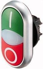 MOELLER - PULS.DOBLE, VERDE(I)/ROJO(0) M22-DDL-GR-X1/X0