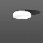 RZB - Luminaria de techo / pared Flat Polymero Kreis 13W 1150lm 830 blanco D 360 H 87 SBS 3 h Emergencia-170lm autocomprobación automática
