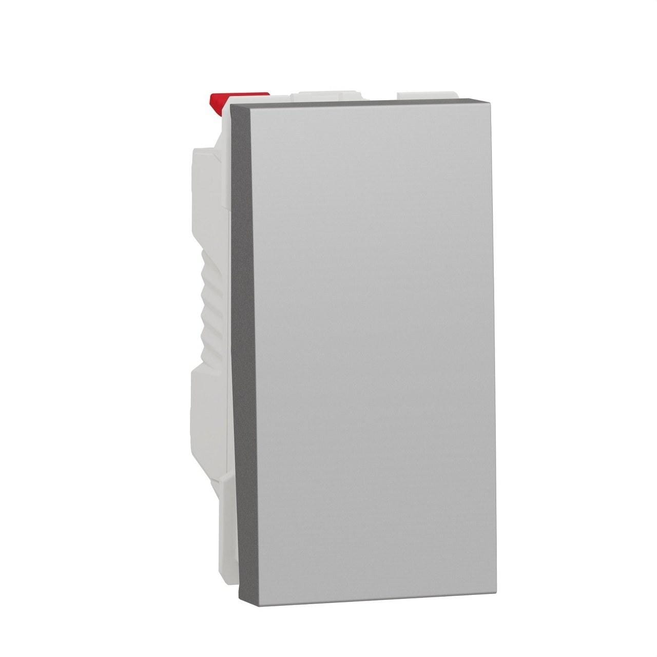 Schneider Electric - Interruptor 1 modulo aluminio