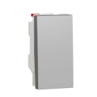 Schneider Electric - Interruptor 1 modulo aluminio