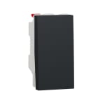 Schneider Electric - Interruptor 1 modulo antracita