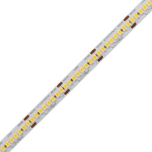 ILUTREK - Tira LED Terni 108W 24V 2835SMD alta eficiencia 240LEDS/m IP20 10mm 4000K rollo de 5m
