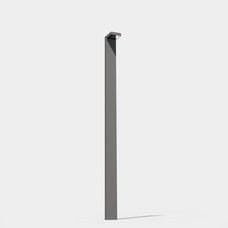 LEDS-C4 - Farola IP66 Modis 2300mm LED 18.3W 3000K marrón 1301lm ON-OFF