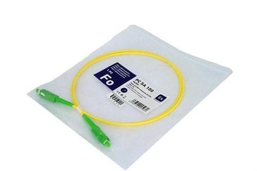 EK - Patch cord fibra PC SA 100 3mm SC/APC 1 m