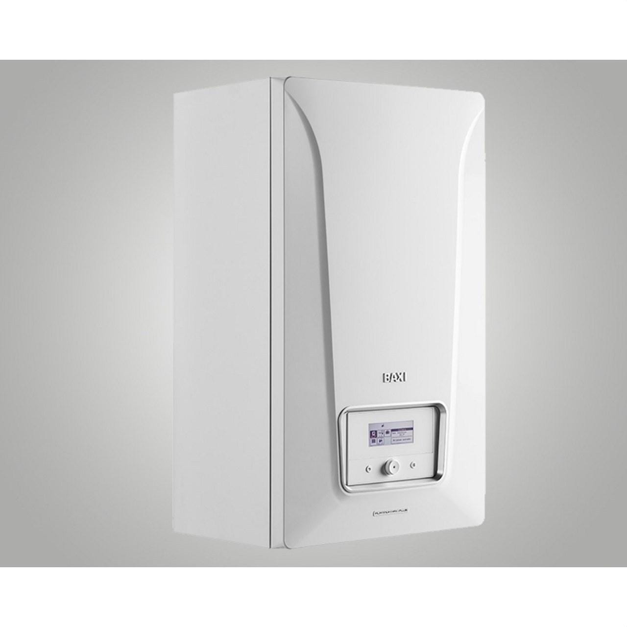 BAXI - Caldera Platinum Max iPlus 35/35F + termostato RXM + kit horizontal 140040191 calefacción clase A - ACS clase XXL
