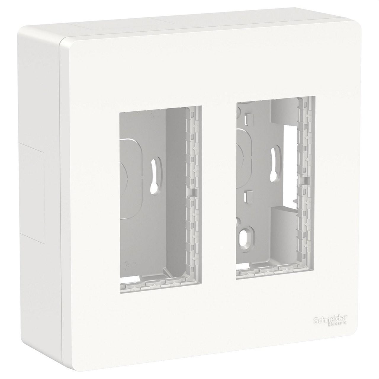 Schneider Electric - Puesto de trabajo 2 columnas superficie polar