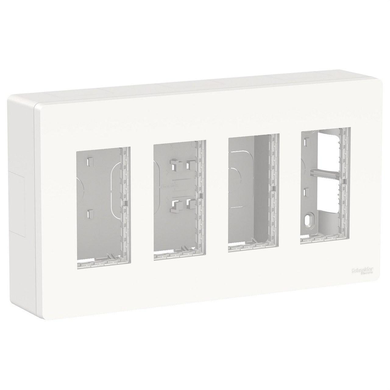 Schneider Electric - Puesto de trabajo 4 columnas superficie polar