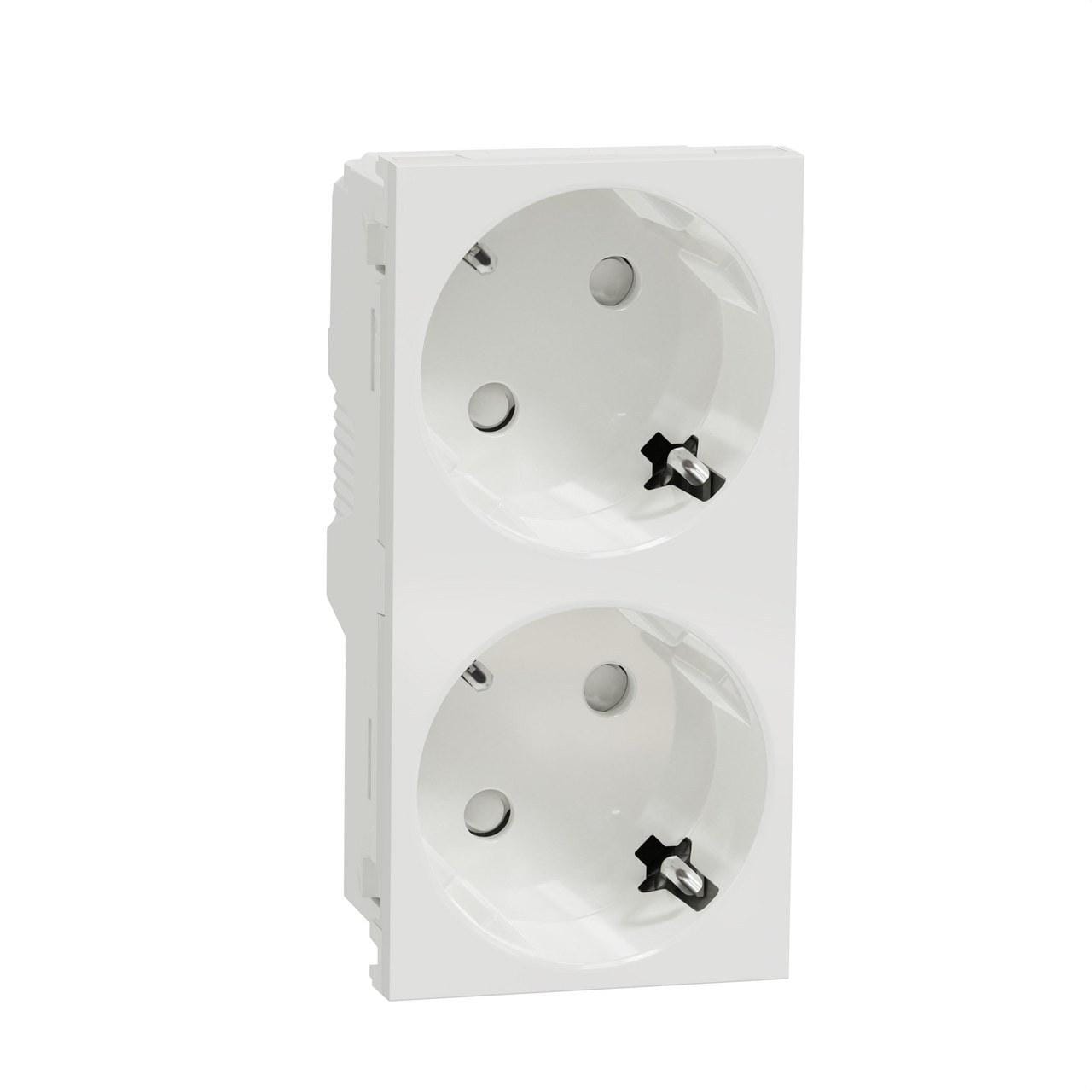 Schneider Electric - Schuko doble RAPTOR polar