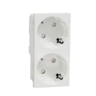 Schneider Electric - Schuko doble RAPTOR polar