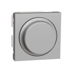 Schneider Electric - Regulador de intensidad de giro universal NU351430 LED aluminio