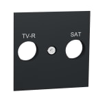 Schneider Electric - CARATULA TOMA R-TV/SAT ANTRACITA