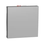 Schneider Electric - Conmutador 2 módulos aluminio
