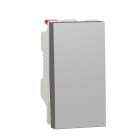 Schneider Electric - Conmutador 1 modulo aluminio