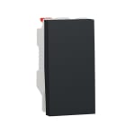 Schneider Electric - Conmutador 1 modulo antracita