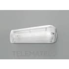 SAGELUX - Luminaria RECTANGULAR ESTANCA LED 1h 296lm no permanente