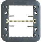 BTICINO - Soporte a tornillos para placas Axolute 3+3 módulos