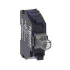 Schneider Electric - Bloque luminoso LED de alta protección para cabezal de 22mm 110/240V AC blanco