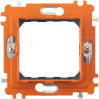 BTICINO - Soporte a tornillos para placas Axolute 2 módulos