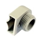 QUINTELA - Aireador para cajas - IP 43 - IK 07 - Para puesta en atmósfera - Poliamida 6 gris - Ø de perforación 18,5mm