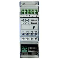 BTICINO - Actuador de 4 relés independientes gestión de la temperatura MyHOME - 2 módulos