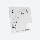 CIRCUTOR - SMC96 200/5 A, ESCALA INTERCAMBIABLE PARA AMPERÍMETRO MAXÍMETRO MC96, PANEL 96X96