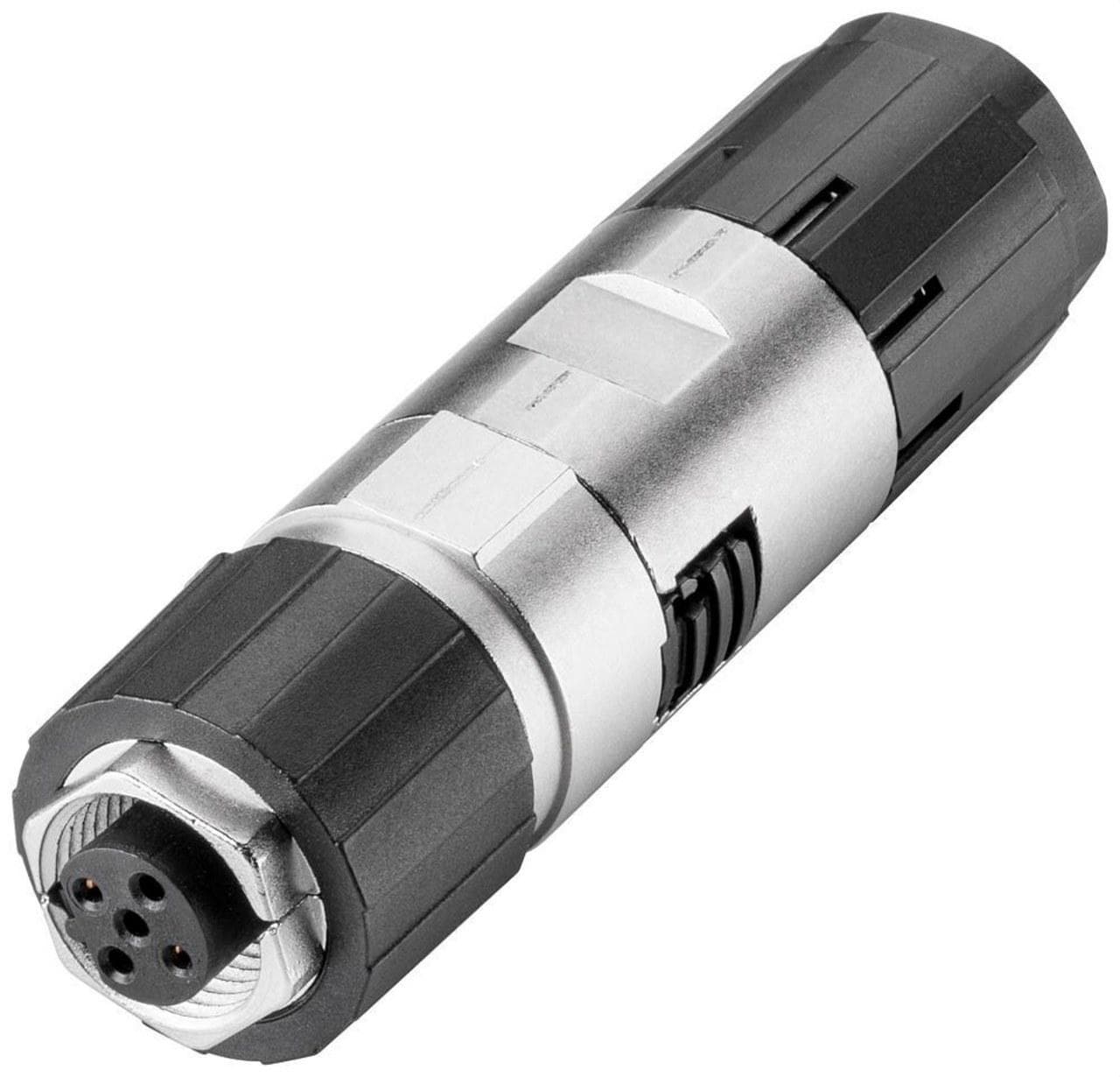 SIEMENS - SIMATIC NET, 5 CONECTORES DE INSERCIÓN HEMBRA PB FC M12 PLUG PRO, CONECTOR M12 CON CARCASA METÁLICA