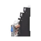 OMRON - Relé SPDT 6A borna+base tornillos 24V CA/CC pulsador de prueba