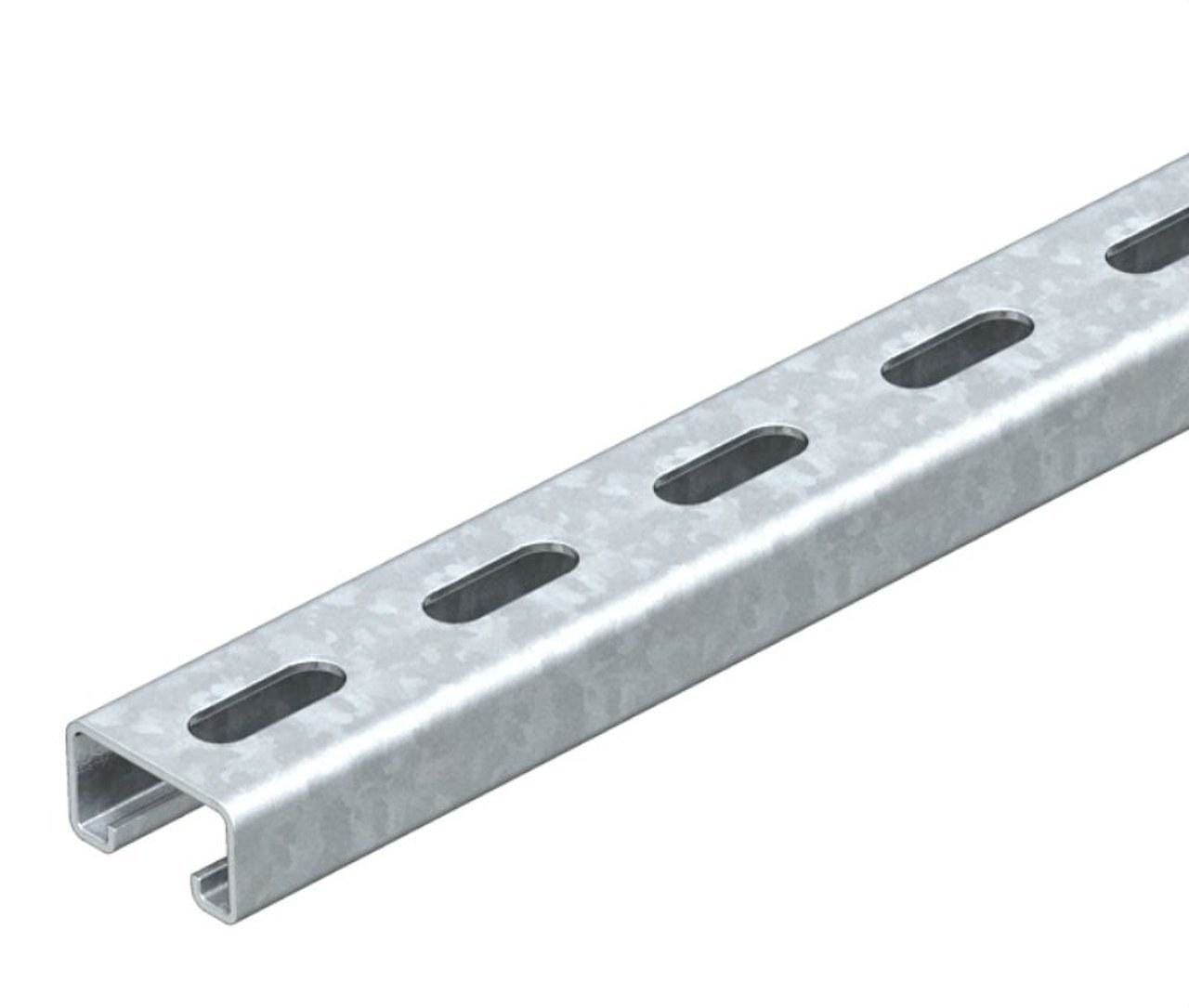 OBO BETTERMANN - Perfil perforado MS-21 ranura 22mm 2000x41x21mm FS