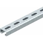OBO BETTERMANN - Perfil perforado MS-21 ranura 22mm 3000x41x21mm FS