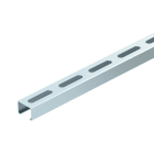 OBO BETTERMANN - Perfil perforado ranura 17mm 2000x25x18 galvanizado banda acero