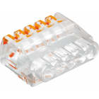 OBO BETTERMANN - Borne universal 5 conductores fijo flexible 0,2-2,5mm² policarbonato