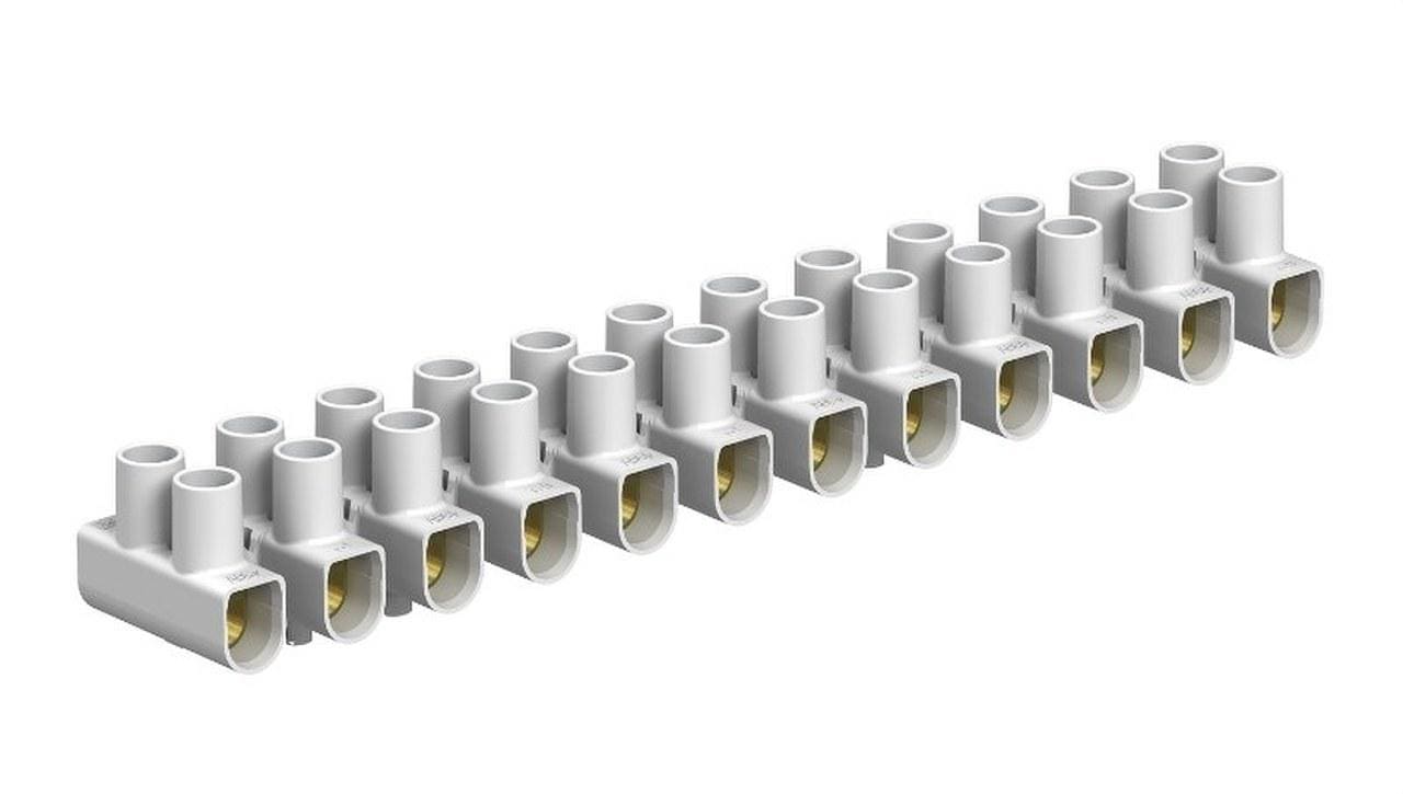 OBO BETTERMANN - Regleta 74/CE seccionador 6mm² polipropileno blanco