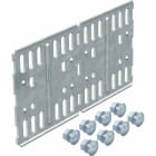 OBO BETTERMANN - Unión recta RLVL 110 galvanizado