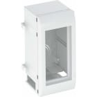 OBO BETTERMANN - Sistema modular montaje pared MODALNET central blanco