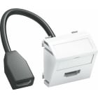 OBO BETTERMANN - Toma multimedia HDMI MTS-HD F blanco