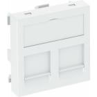 OBO BETTERMANN - Marco para módulo conexión 45x45mm PC gris