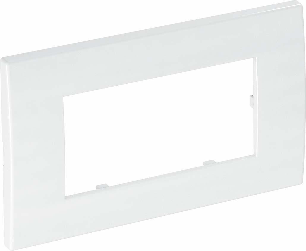 OBO BETTERMANN - Marco 45 doble 84x140mm blanco policarbonato