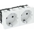 OBO BETTERMANN - Toma 0° conexión tierra STDD0RW2 250V 10/16A PC