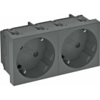 OBO BETTERMANN - Toma 33° tierra STDD3SWGR2 250V 10/16A PC