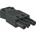 OBO BETTERMANN - Conector H baja tensión / S-GST18i 3P negro