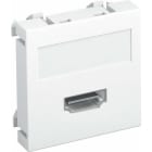 OBO BETTERMANN - Toma multimedia HDMI MTG-HD S blanco