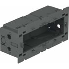 OBO BETTERMANN - Caja mecanismos 71GD9-2 160x76x51 gris hierro