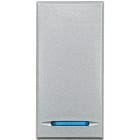 BTICINO - Tecla Axolute MyHOME - neutro tipo pulsador - 1 módulo - Tech