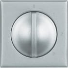 BTICINO - Conmutador rotativo Axolute3 posiciones + OFF para ventiladores - 2 módulos - Tech