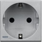 BTICINO - Base 2P+T Axolute - conexión por tornillos - Tech - 2 módulos