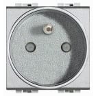 BTICINO - Base 2P+T Livinglight - estándar francés - conexión por tornillos - Tech - 2 módulos