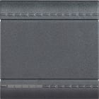 BTICINO - Tecla Livinglight neutra 1 función - 2 módulos - Antracita