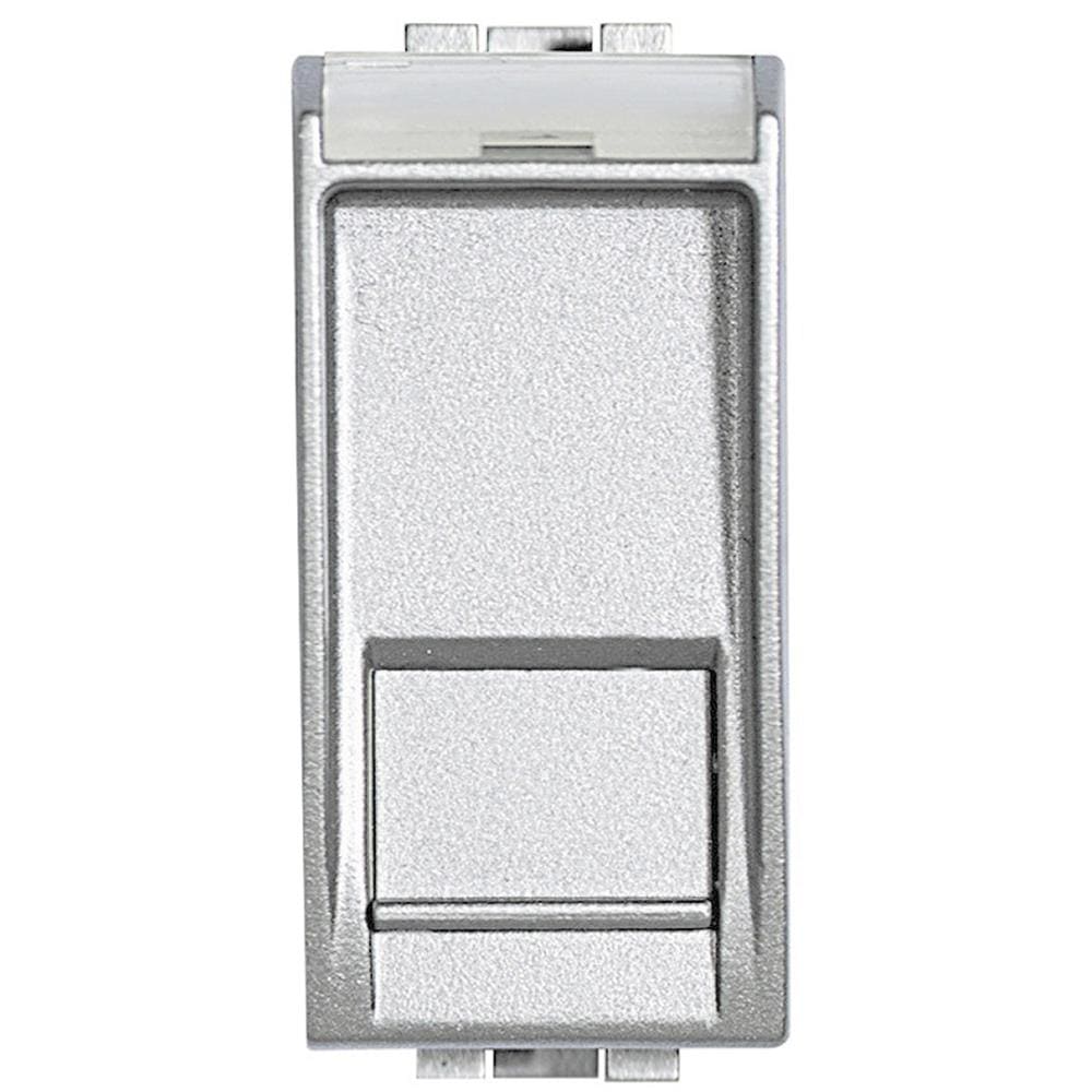 BTICINO - Base RJ45 Livinglight - Cat. 6 - UTP - 1 módulo - Tech
