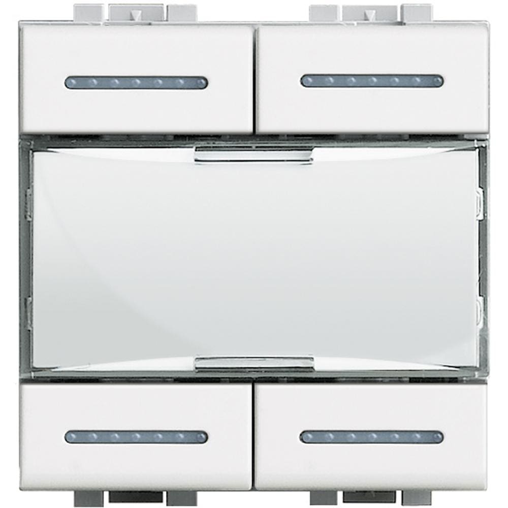 BTICINO - Control de 4 escenas Livinglight MyHOME - Blanco